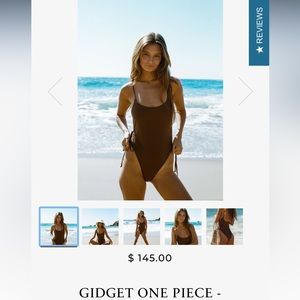 ELE Swim Gidget one piece in Nantucket blue